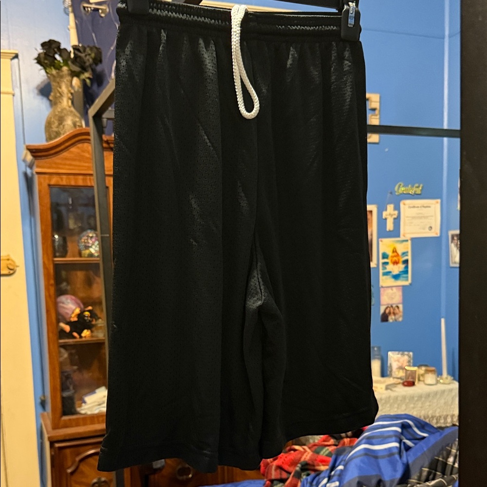 Women's Black Athletic Shorts